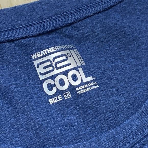 Weatherproof 32 Degrees Cool Short Sleeve Crew XXL - Picture 2 of 6